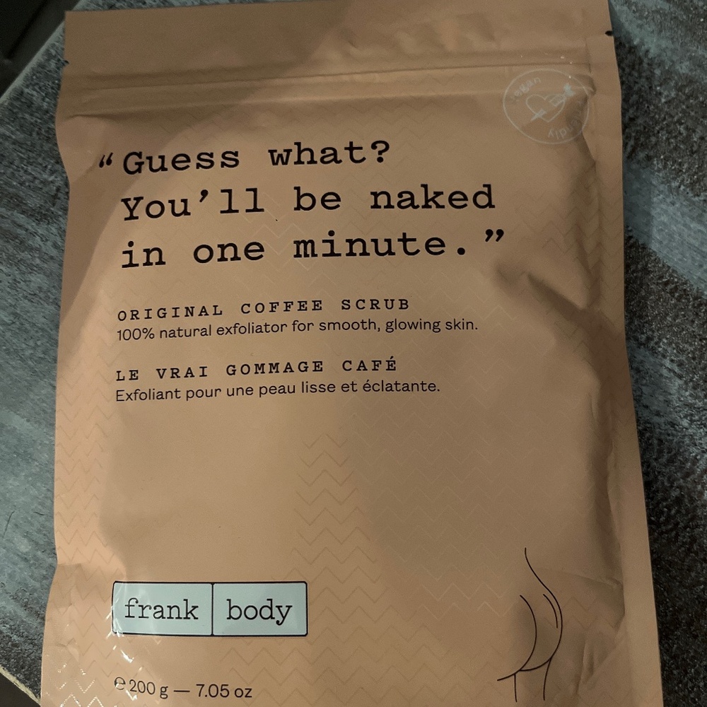 Frank Body coffee Scrub